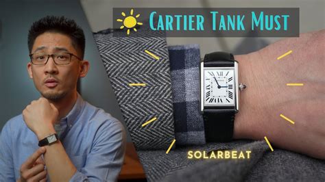 cartier tank must solarbeat release date|cartier solarbeat review.